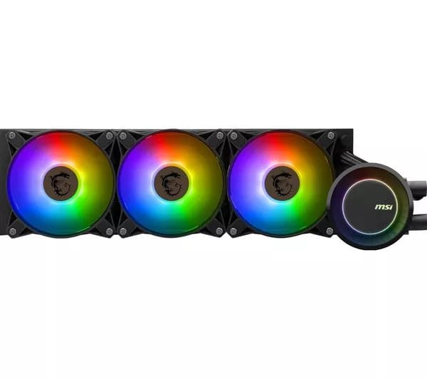 MSI MAG CORELIQUID E360 360 mm Liquid CPU Cooler - RGB LED, Black