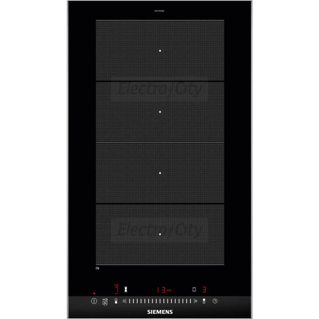Siemens iQ700 30cm Flex Induction Domino Hob with Frame | Black