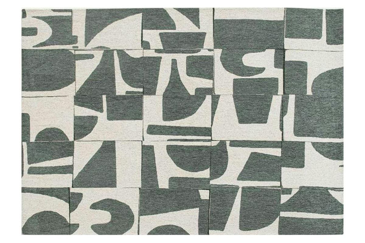 Louis De Poortere | Papercut Indoor Eco Rug | Beige/Green | 240 x 340 cm
