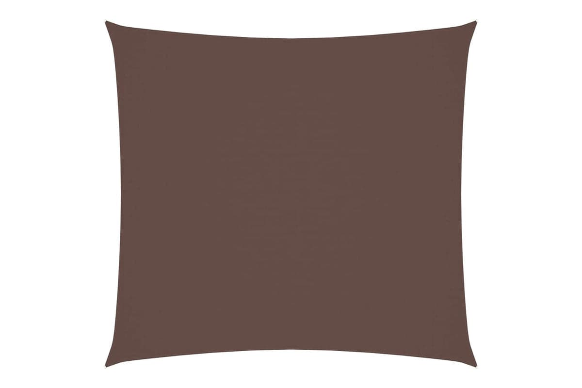 Vidaxl 135795 Sunshade Sail Oxford Fabric Square 2x2 M Brown