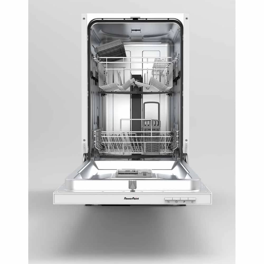 Powerpoint 45CM Integrated Slimline Dishwasher - White | P3410MINT