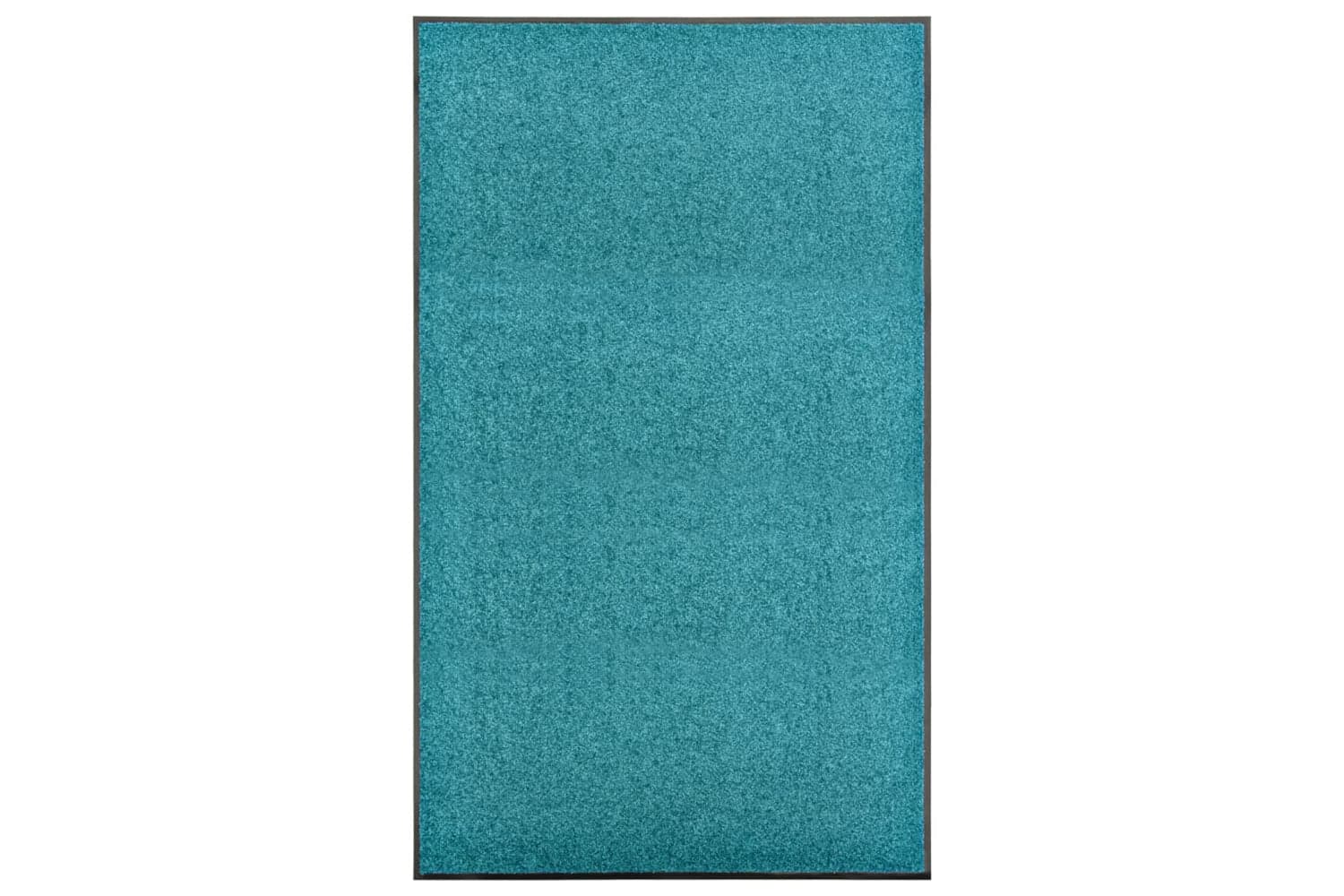 vidaXL 323461 Doormat Washable Cyan 90x150cm