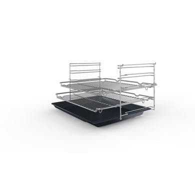 Refurbished Bosch Series 4 HQA574BS3B Electric Self Cleaning Single Oven - Stainless Steel