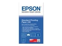 EPSON - Proofing Paper Standard - proofing paper - semi-matte - 1 roll(s) - Roll (43.2 cm x 30.5 m) - 240 g/m²