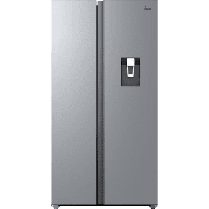 Hoover HONSQ2T918EWXK, American Fridge Freezer, Silver