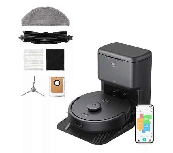 EUFY L60 Hybrid SES Robot Vacuum Cleaner - Black