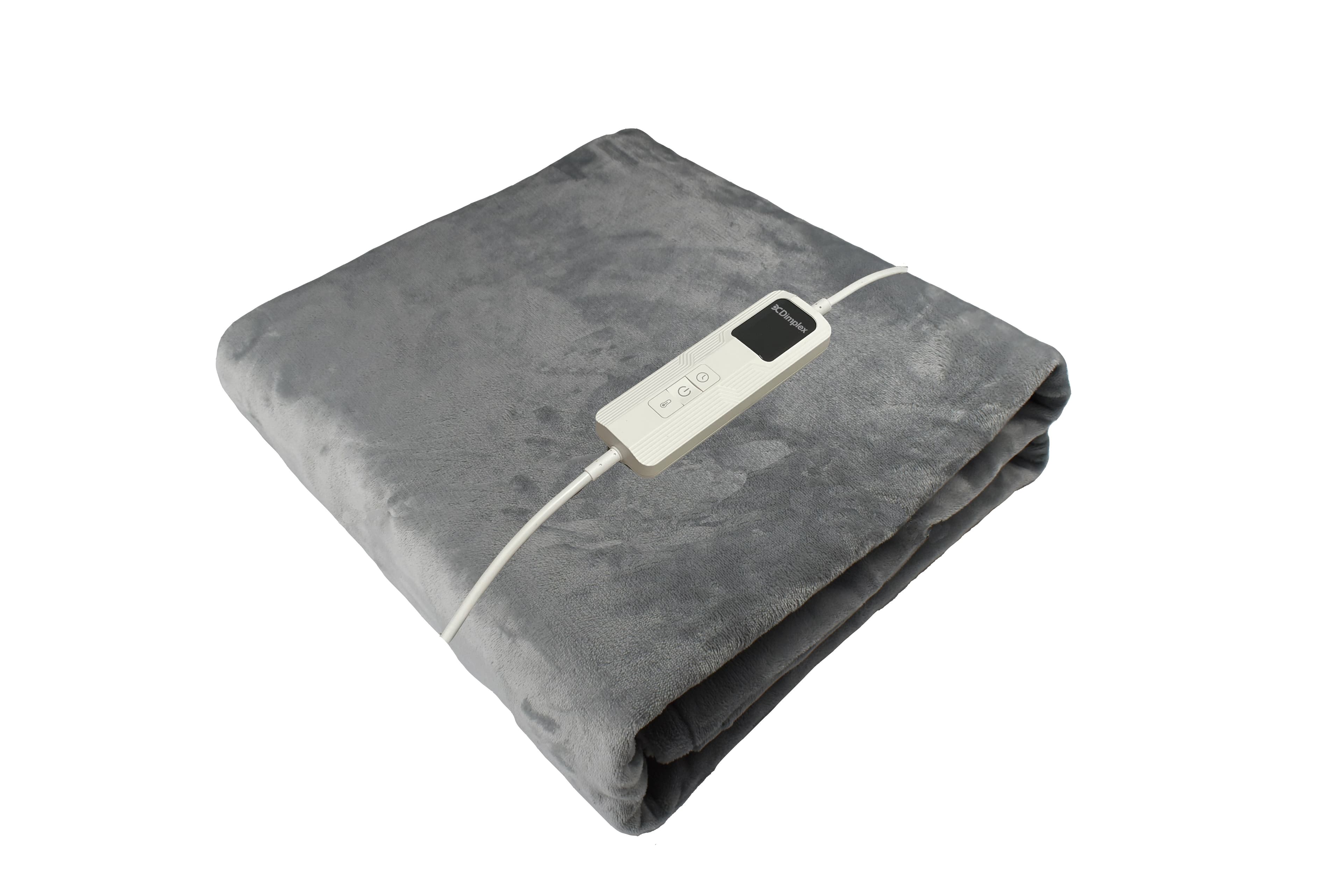 DIMPLEX            SUPER COSY HEATED THROW - GREY
