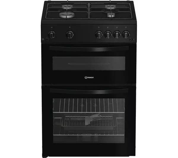 INDESIT ITG6GB 60 cm Gas Cooker - Black