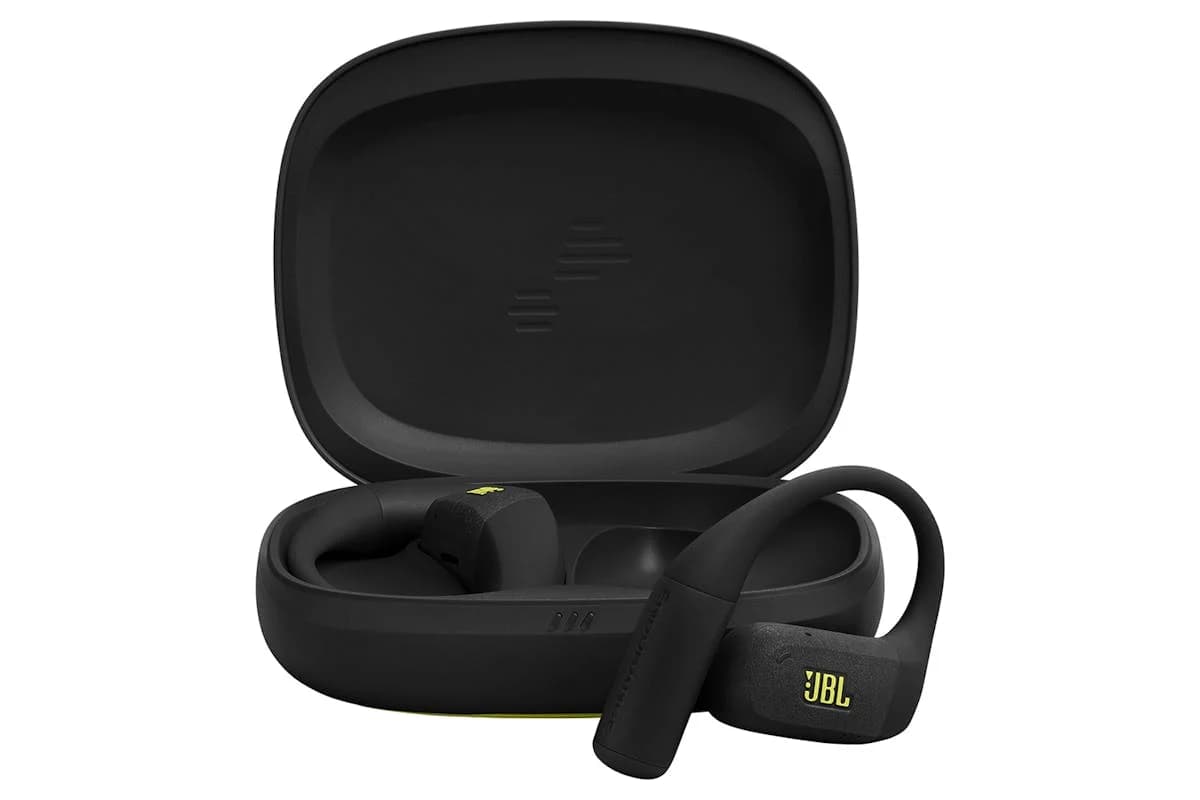JBL Endurance Zone Open-Ear Wireless Sports Earbuds | Black/Lime