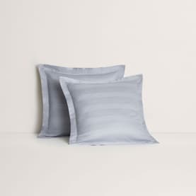 Martyn Square Pillowcase Ash Blue