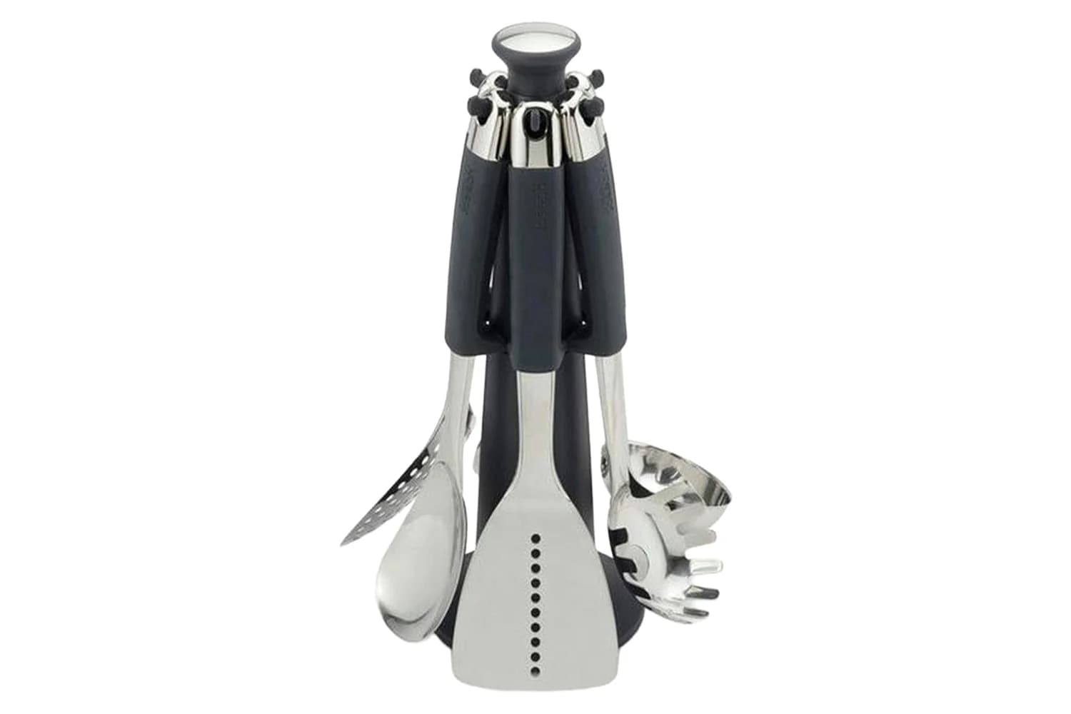 Joseph Joseph | Elevate Steel Carousel 6-Piece Utensil Set with Rotating Stand