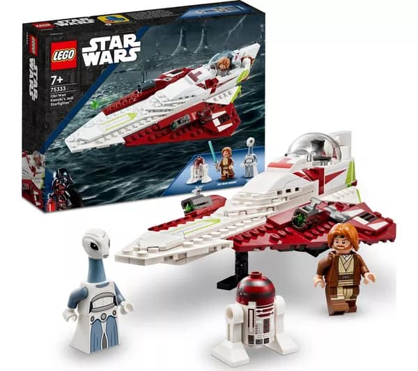 LEGO Star Wars 75333 Obi-Wan Kenobi’s Jedi Starfighter Set