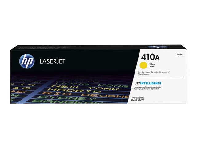 HP - 410A - yellow - original - LaserJet - toner cartridge (CF412A)