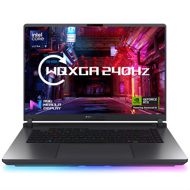 Refurbished ASUS ROG Strix Intel Core Ultra 9 32GB RAM 1TB SSD RTX 5080 240Hz Windows 11 Gaming Laptop