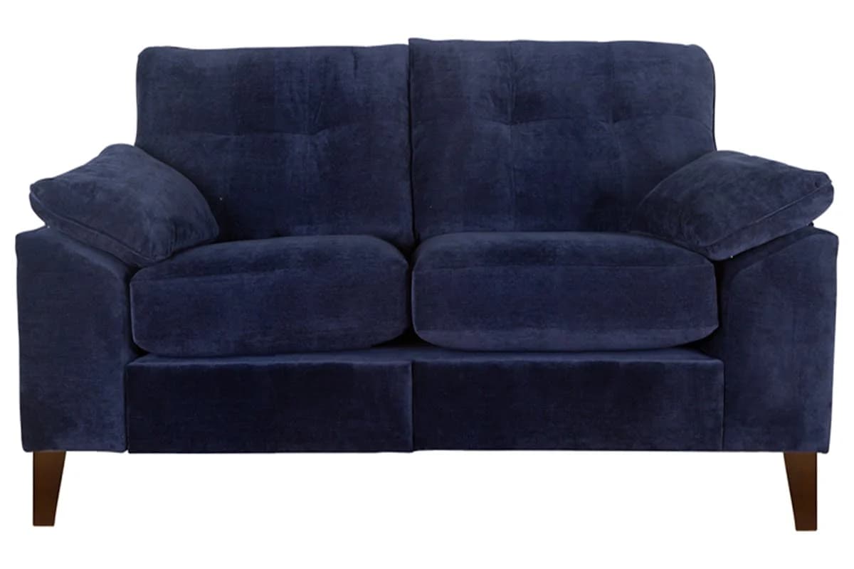 Elm 2 Seater Sofa | Fabric | Navy