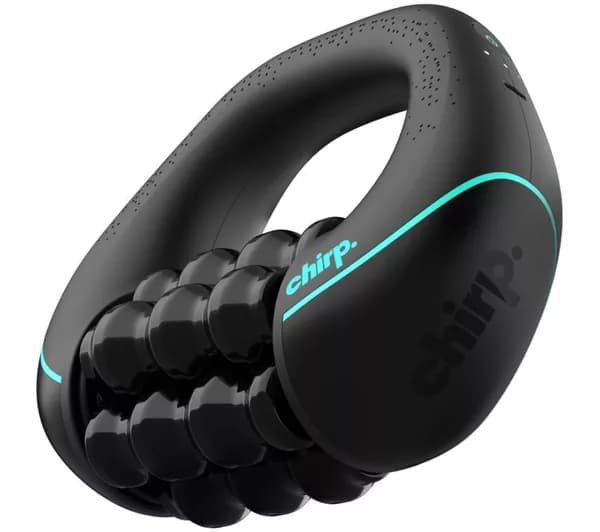 CHIRP R-RPM-3-BK-R Mini Rolling Powered Massager - Black