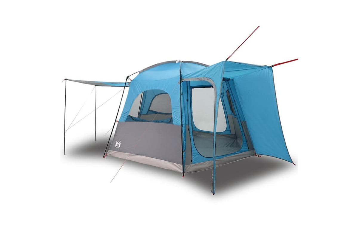 Vidaxl Car Tent 4-person Blue Waterproof