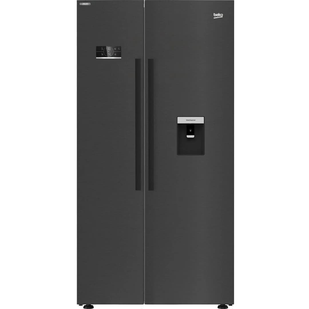 Beko Freestanding American Style Fridge Freezer HarvestFresh | ASD2341VB