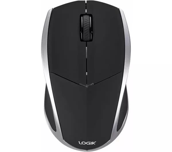 LOGIK LMWL3B23 Wireless Blue Trace Mouse