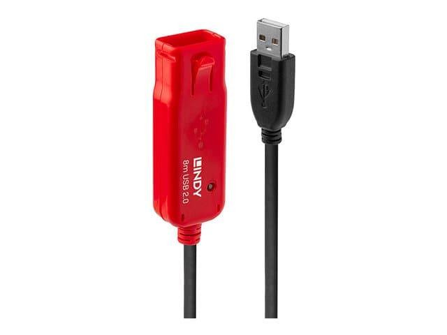 Lindy - USB 2.0 Active Extension Cable Pro - USB extension cable - USB to USB - 8 m