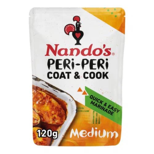 Nando's Medium Coat & Cook Peri-Peri Marinade 120g