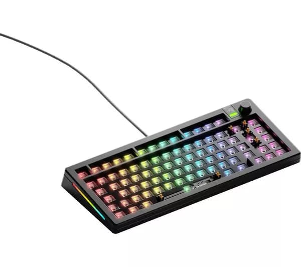 GLORIOUS GMMK 3 Barebones 75% Mechanical Gaming Keyboard - Black