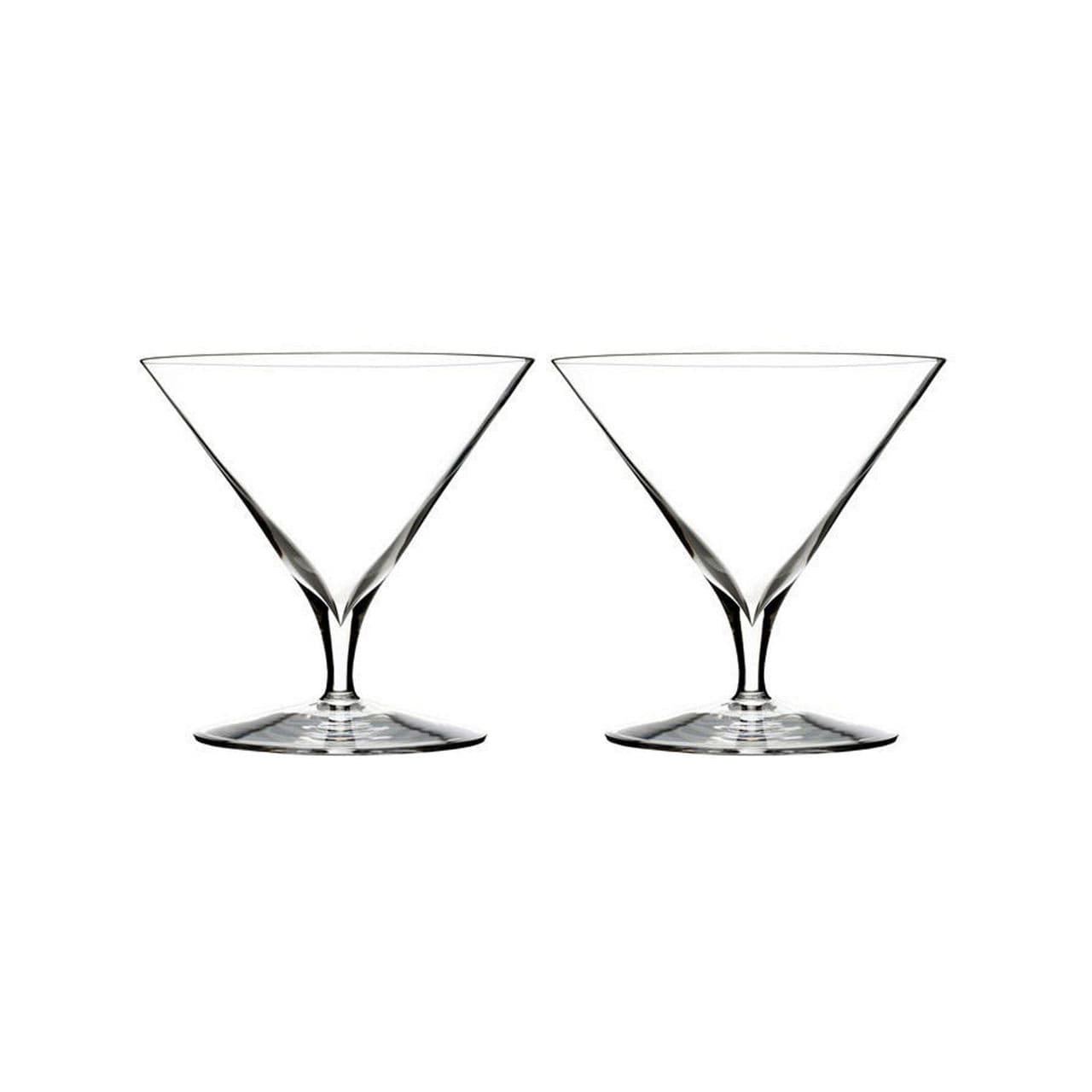 Two Elegance Martini Glasses