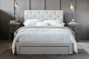Brandon Bed Frame | King | 5ft | Grey