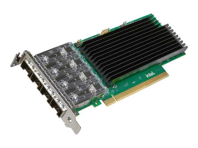 INTEL - Ethernet Network Adapter E835-XXVDA4 - Network adapter - PCIe 4.0 x16 - 10/25 Gigabit SFP28 x 4 (pack of 5)