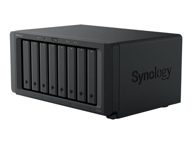SYNOLOGY - Disk Station DS1825+ - NAS server - 8 bays - RAID JBOD, 0, 1, 5, 6, 10 - RAM 8 GB - 2.5 Gigabit Ethernet - iSCSI support