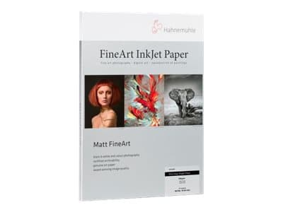 HAHNEMUEHLE - Hahnemühle Digital FineArt Photo Rag - photo paper - smooth matte - 25 sheet(s) - A3 - 310 g/m²