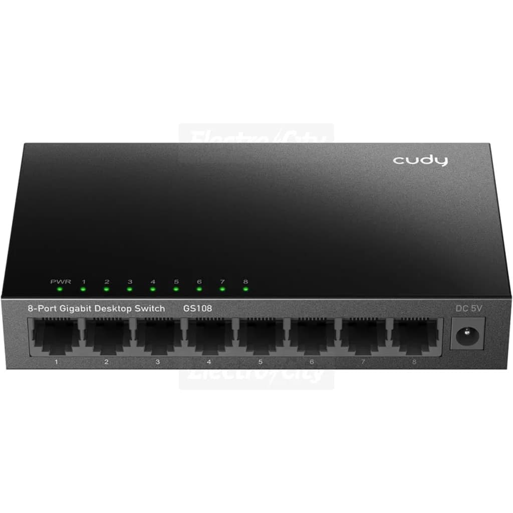 Cudy GS108 8 Port Gigabit Ethernet Unmanaged Desktop Switch