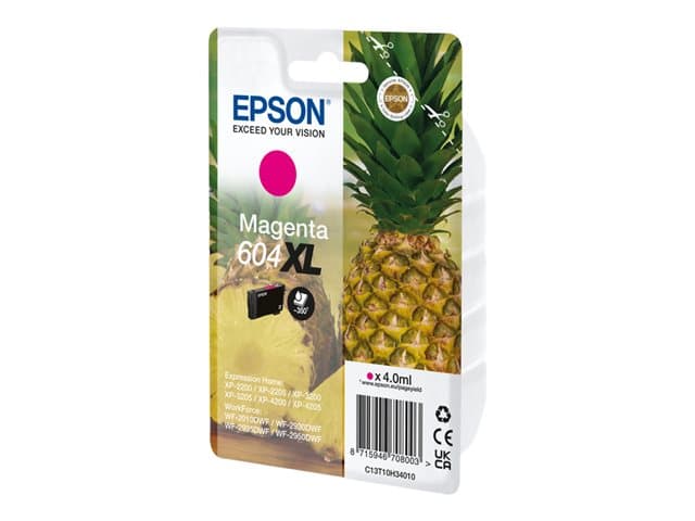 EPSON - 604XL - XL - magenta - original - ink cartridge