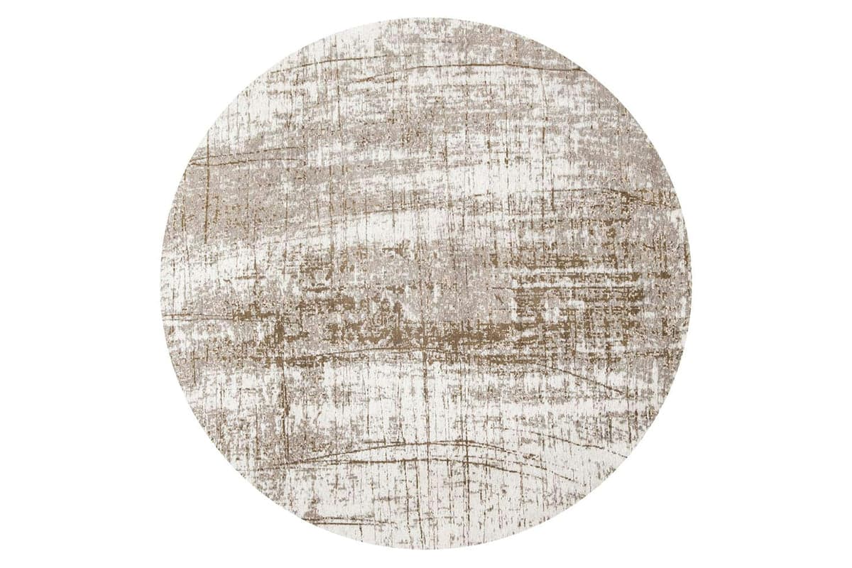 Louis De Poortere | Griff Eco Round Rug | Beige | 240 x 240 cm