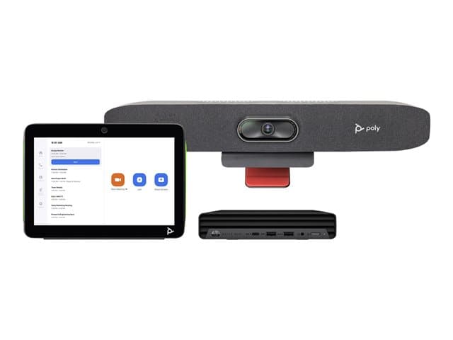 HP - Poly Studio Small Room Bundle - for Zoom Rooms - video conferencing kit - power adapter included