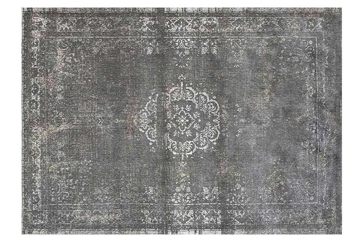 Louis De Poortere | Medallion Eco Rug | Stone | 140 x 200 cm