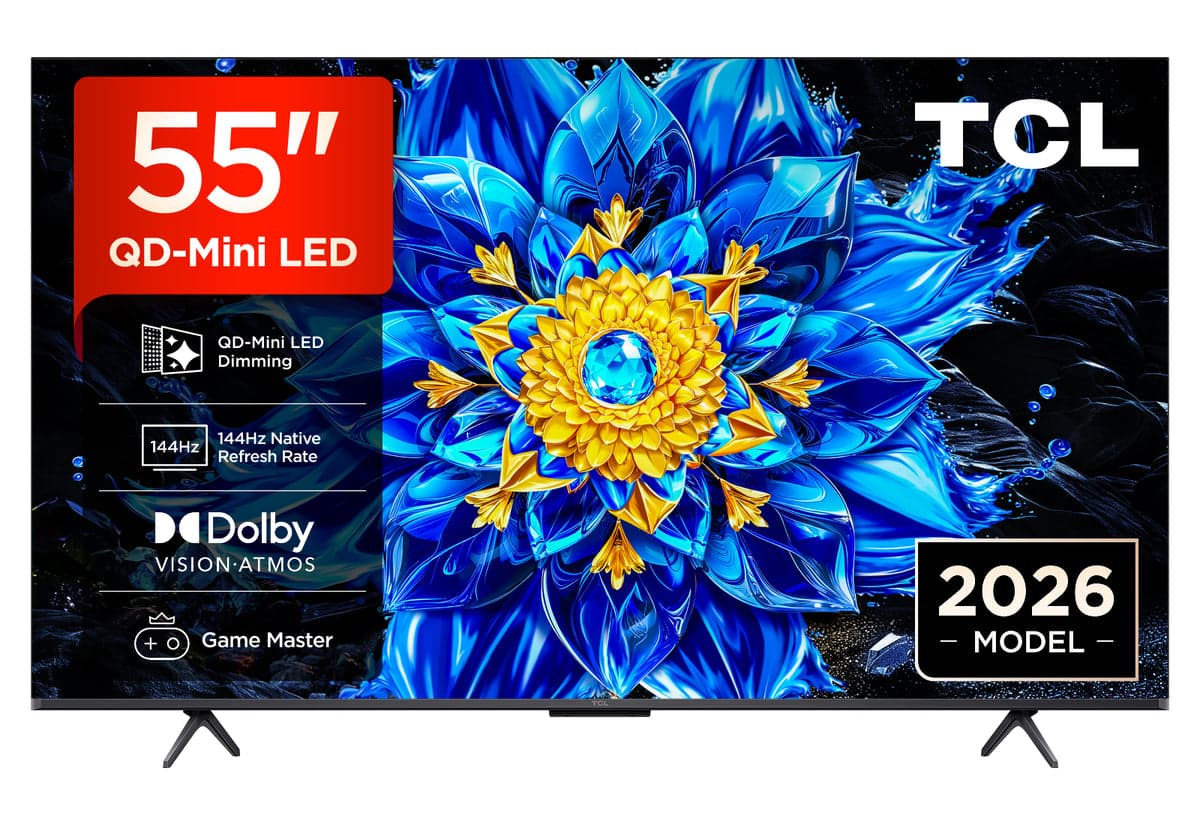 TCL P8L 55" QD-Mini LED Dimming TV (2026) | 55P8L