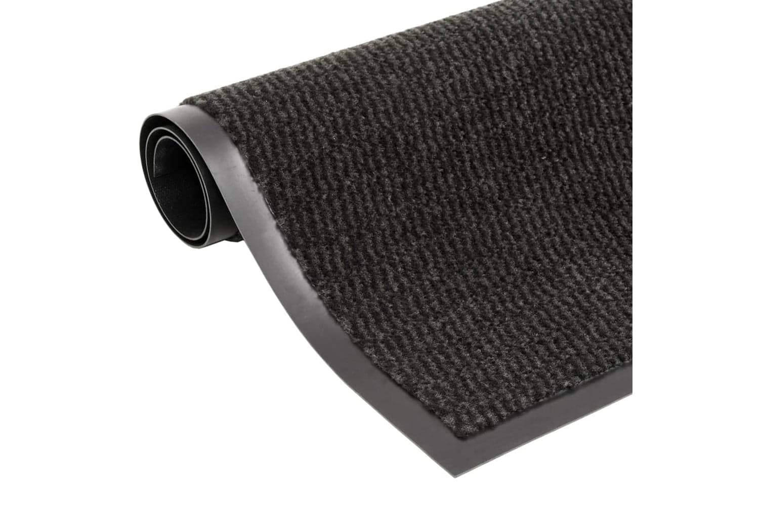 vidaXL 326953 Doormat Tufted 60x180cm Black