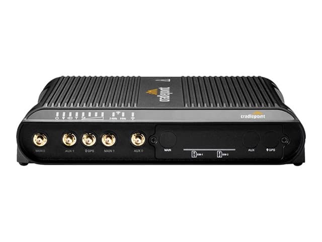 Ericsson - Cradlepoint IBR1700 Series IBR1700-1200M-B - Wireless router - WWAN 4-port switch - 1GbE Dual Band - 3G, 4G - in-vehicle - with 3 years NetCloud Mobile Essentials + Advanced Plan