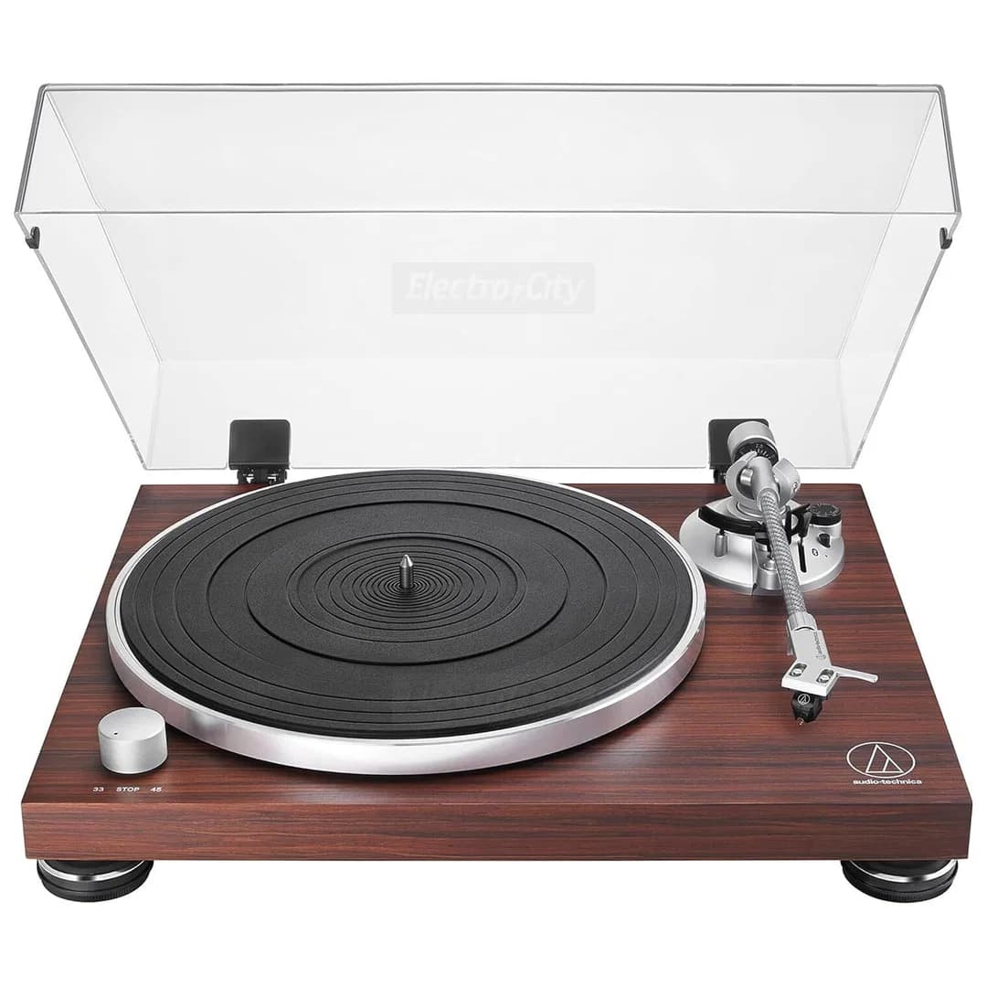 Audio-Technica LPW50BT Belt Drive Manual Bluetooth Turntable | Rosewood
