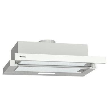 Refurbished Hisense CH6T10BXUK Built In Telescopic Cooker Hood Stainless Steel For Ducted/Recirculating Ventilation