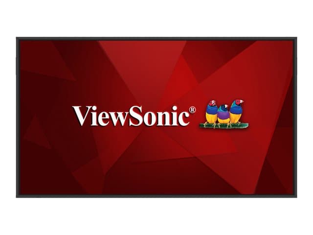 VIEWSONIC - CDE75G3-1C CDEG3-1C Series - 75" Class (74.6" viewable) LED-backlit LCD display - 4K - for digital signage