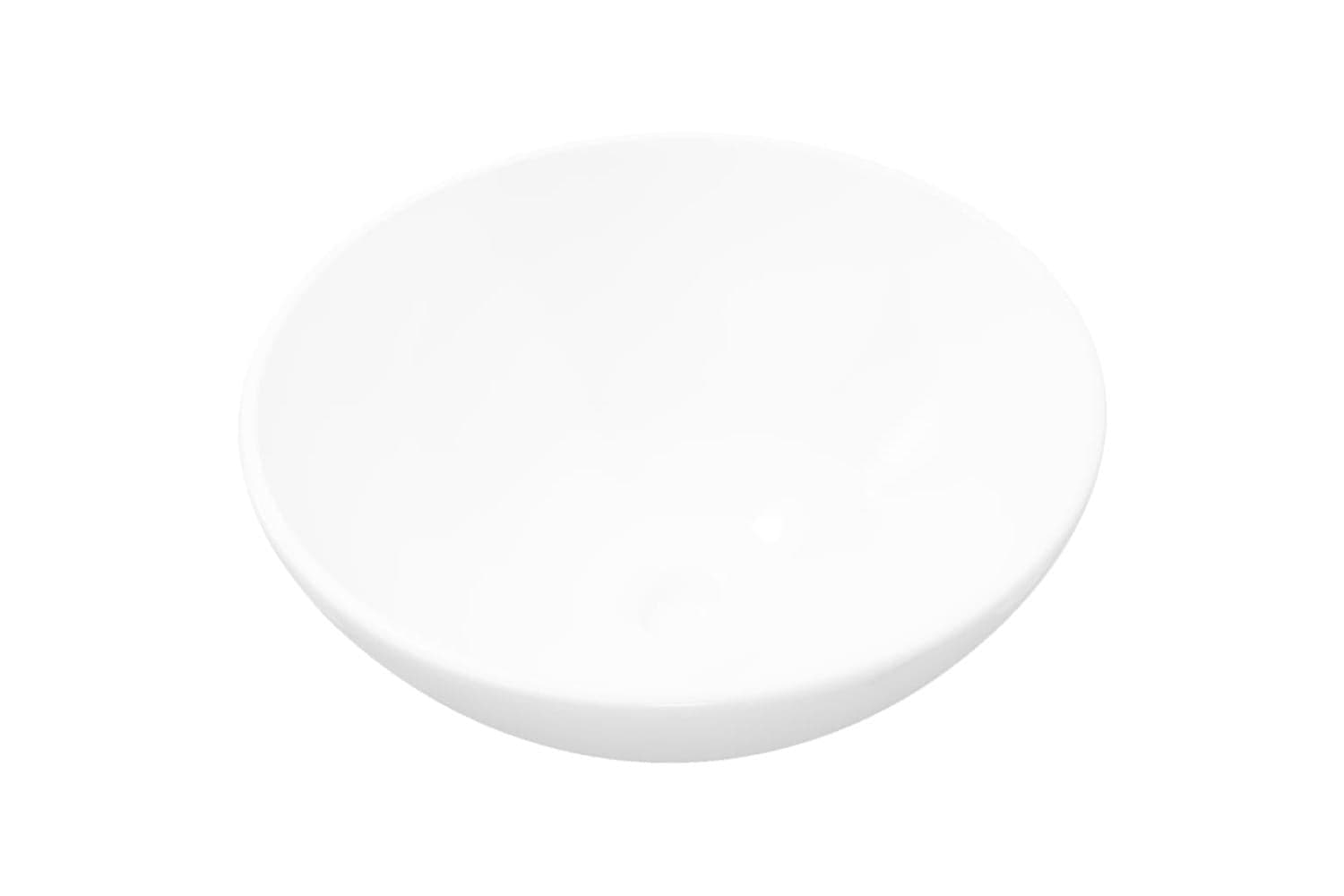 Vidaxl 141928 Ceramic Bathroom Sink Basin White Round
