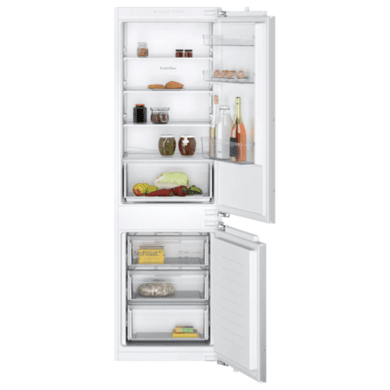 Refurbished Neff KI7861FE0G Integrated 260 Litre 70/30 Frost Free Fridge Freezer White