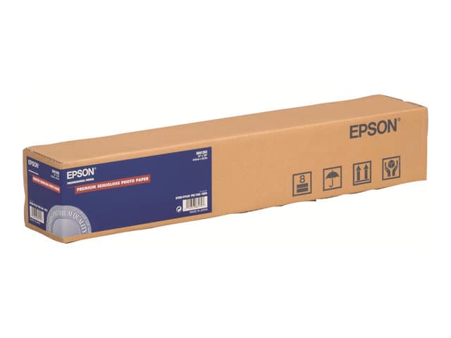 EPSON - Premium Semigloss Photo Paper - photo paper - semi-glossy - 1 roll(s) - Roll (61 cm x 30.5 m) - 165 g/m²