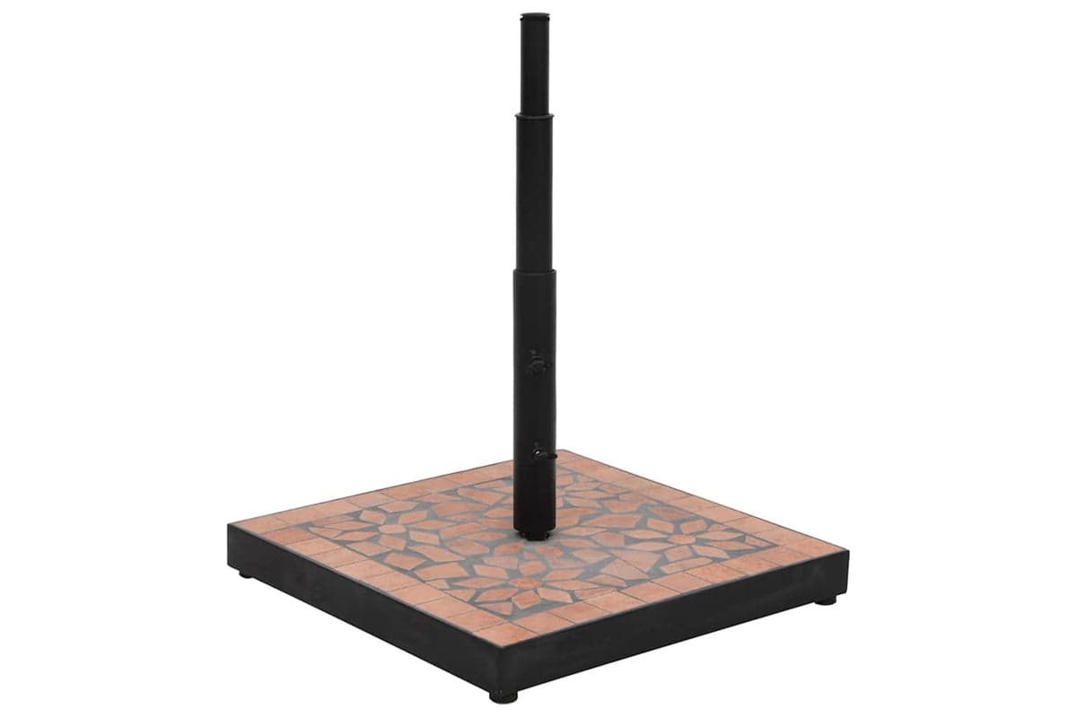 Vidaxl Parasol Base Terracotta Square 12 Kg