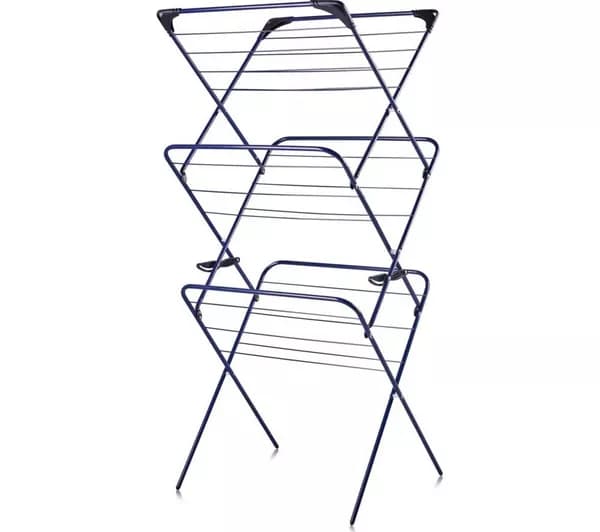 MINKY 3 Tier Indoor Airer - Blue