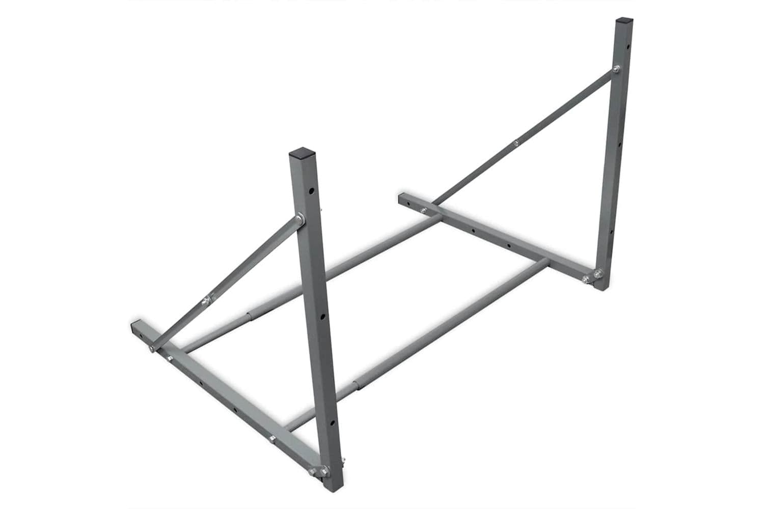Vidaxl 210353 Tyre Rack Silver Steel