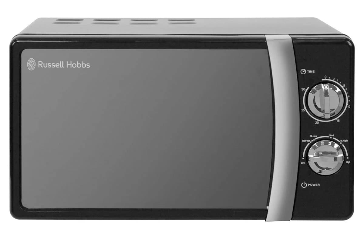 Russell Hobbs 17L 700W Freestanding Solo Microwave | RHMM701B | Jet Black
