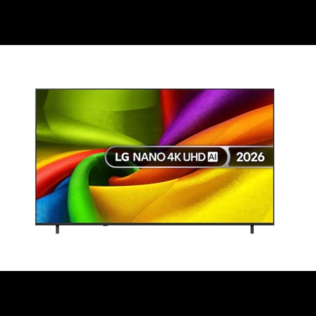 LG 85 inch NANO 4K UHD AI NU85 Smart TV - Black | 85NU850B6LA.AEI